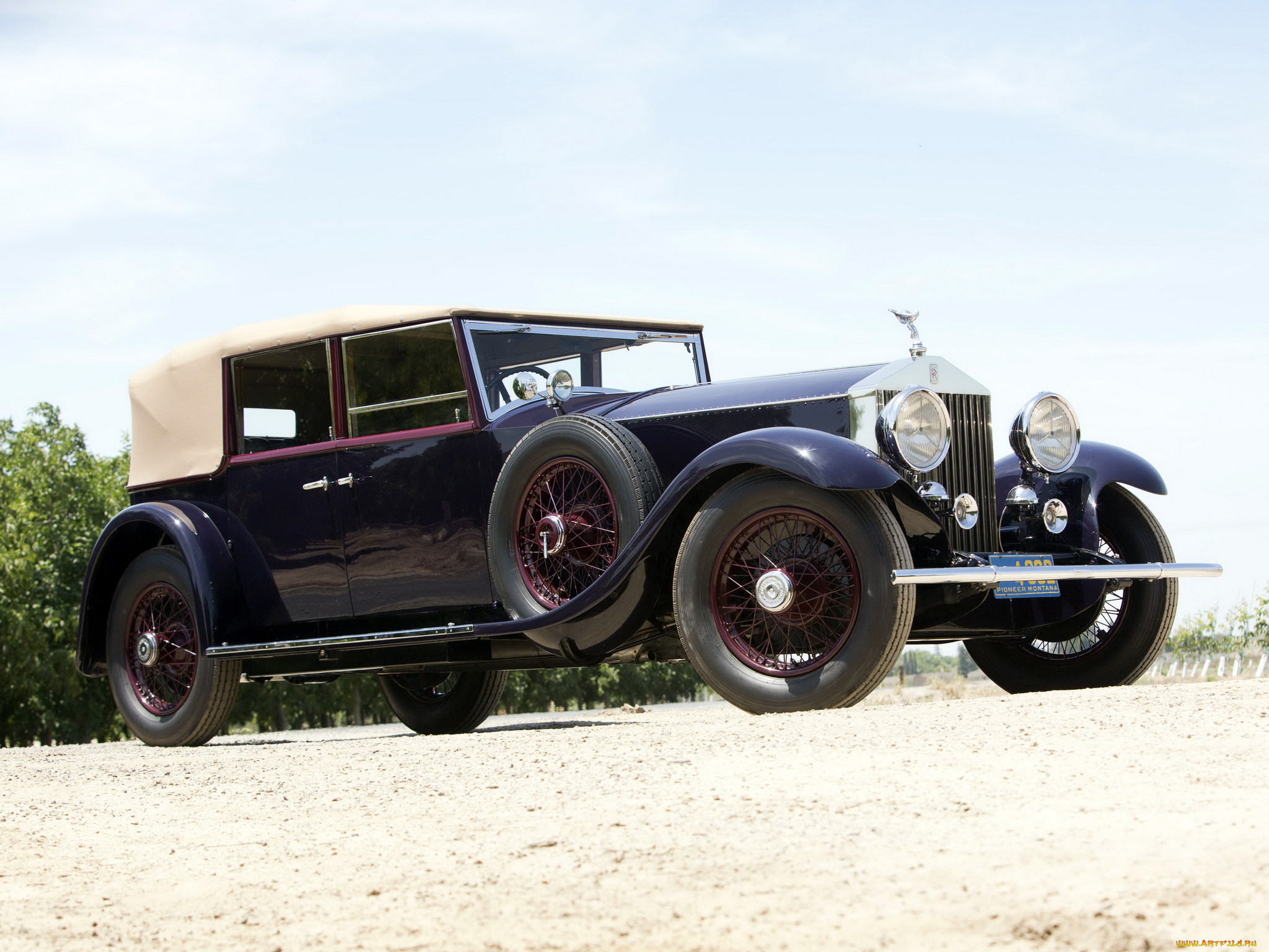 , rolls-royce, phantom, ii, hooper, tourer, all-weather, 1930